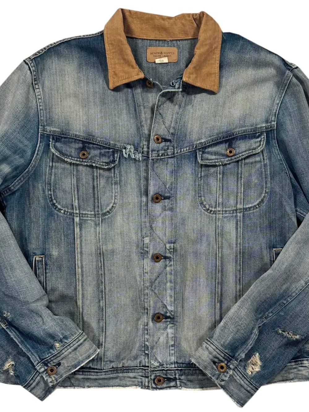 Denim & Supply Corduroy Jean Jacket (Size XL)